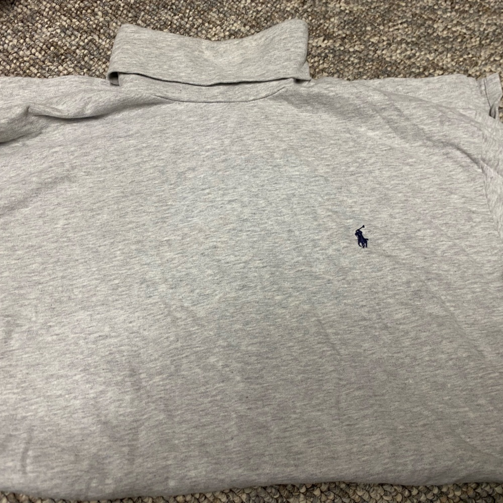 Ralph Lauren Light Gray Turtleneck